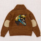 Yearling Shawl Collar Cardigan in Acorn by Misha & Puff