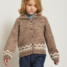 Zig Zag Cardigan in Brut by Misha & Puff