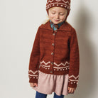 Zig Zag Cardigan in Cedar by Misha & Puff