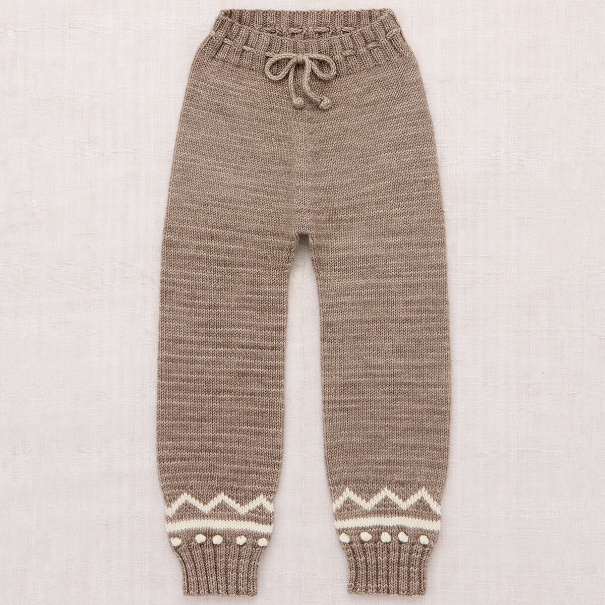 Zig Zag Snowy Day Legging in Brut by Misha & Puff