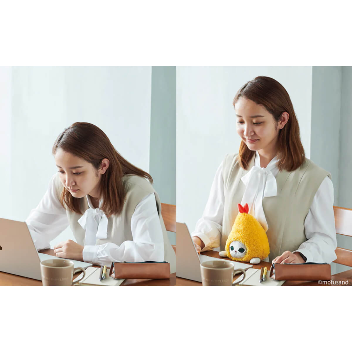 Shrimp Meow Posture Pal Mofusand by Dreams (Sonny Angel) – Junior