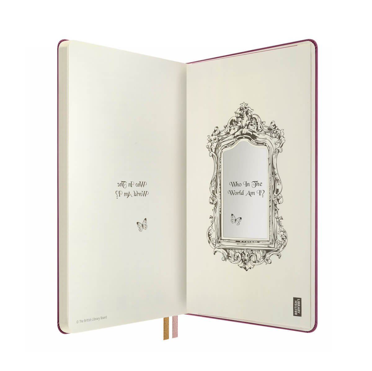 Alice's Adventures in Wonderland Limited Edition Large Plain Notebook by Moleskine