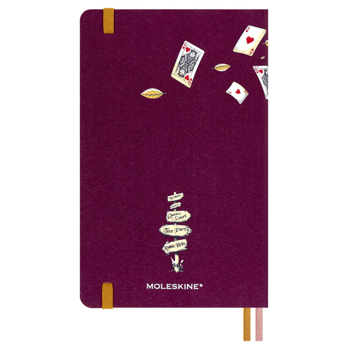 Alice's Adventures in Wonderland Limited Edition Large Plain Notebook by Moleskine
