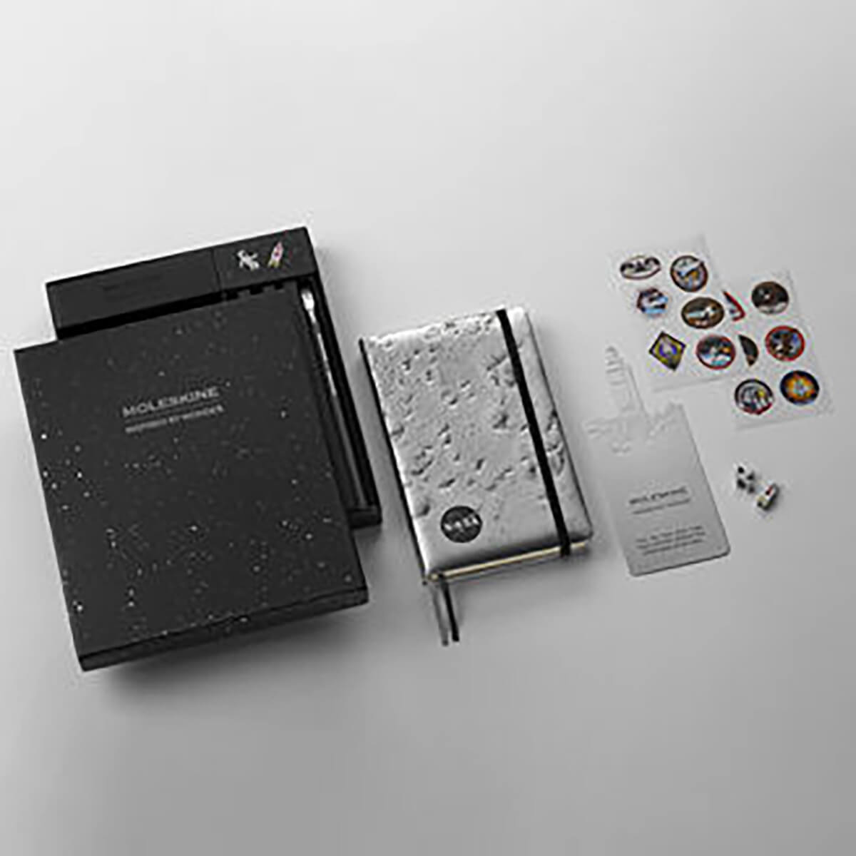 NASA Limited Edition Drawing Gift Box Moon Notebook, Pins