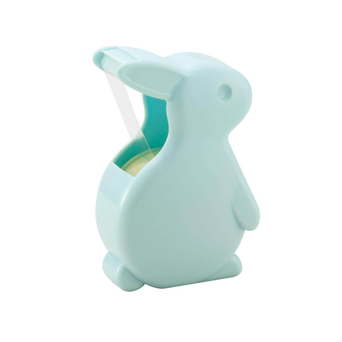 Rabbit Tape Dispenser in Ice Blue by Nichiban Japan