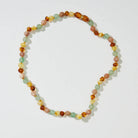 Lulu Kids Necklace in Sunstone & Aventurine by Nirrimis