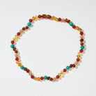 Maya Kids Necklace in Sunstone & Carnelian by Nirrimis