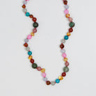 Billie Kids Necklace in Rainbow Gemstones by Nirrimis
