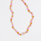 Bondi Kids Necklace in Cherry Quartz And Amber by Nirrimis