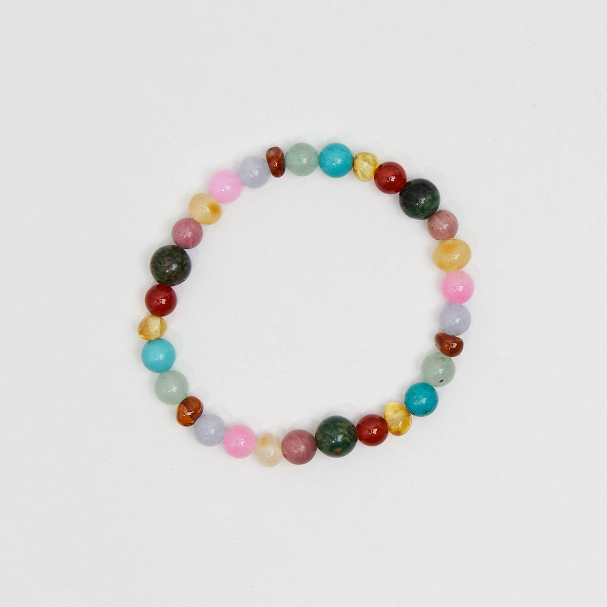 Billie Adult Bracelet in Rainbow Gemstones by Nirrimis – Junior