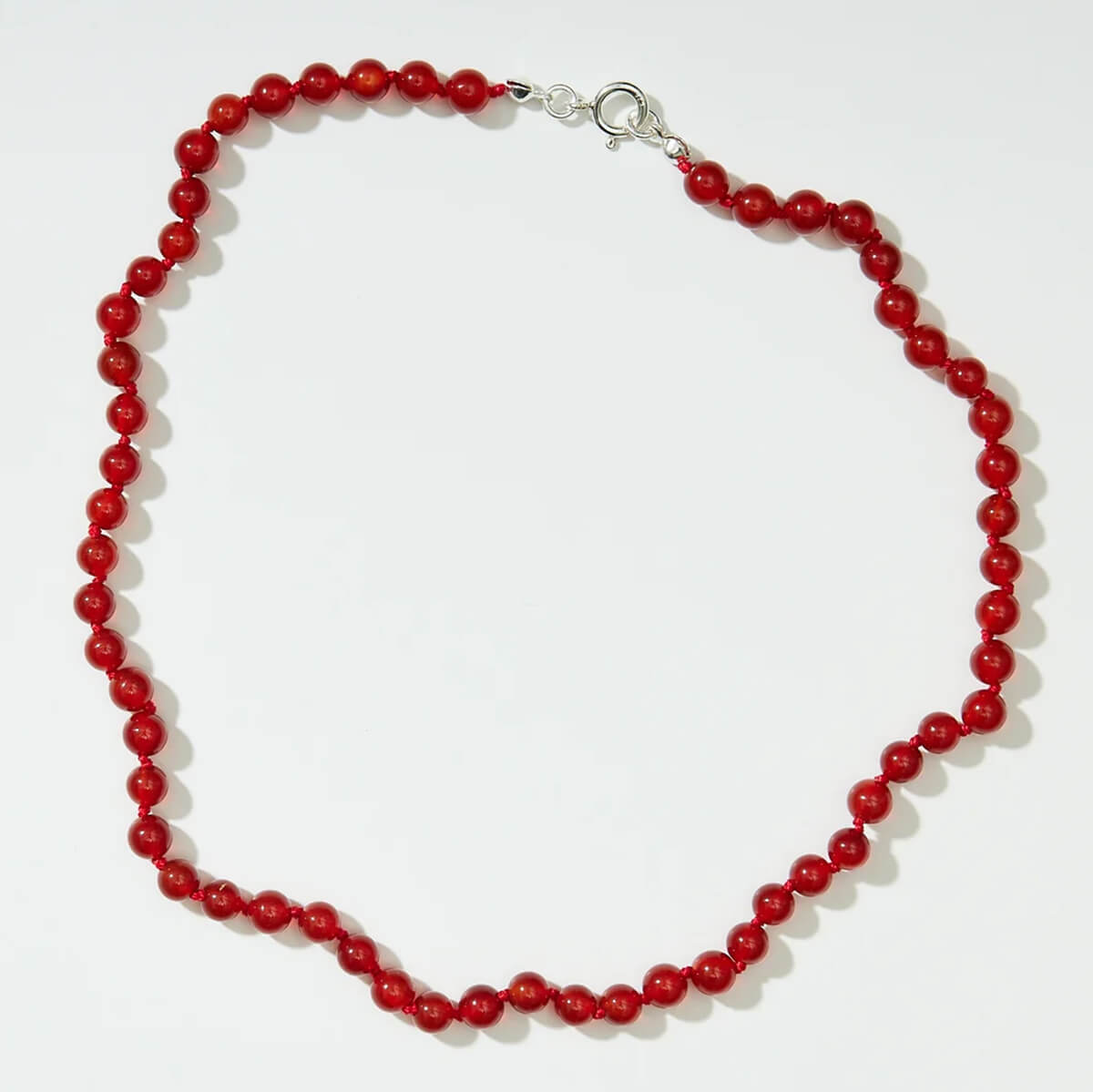 Red Carnelian Adult Necklace by Nirrimis