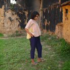 Brilliant Top in Multicolour Stripe by Ode The Label