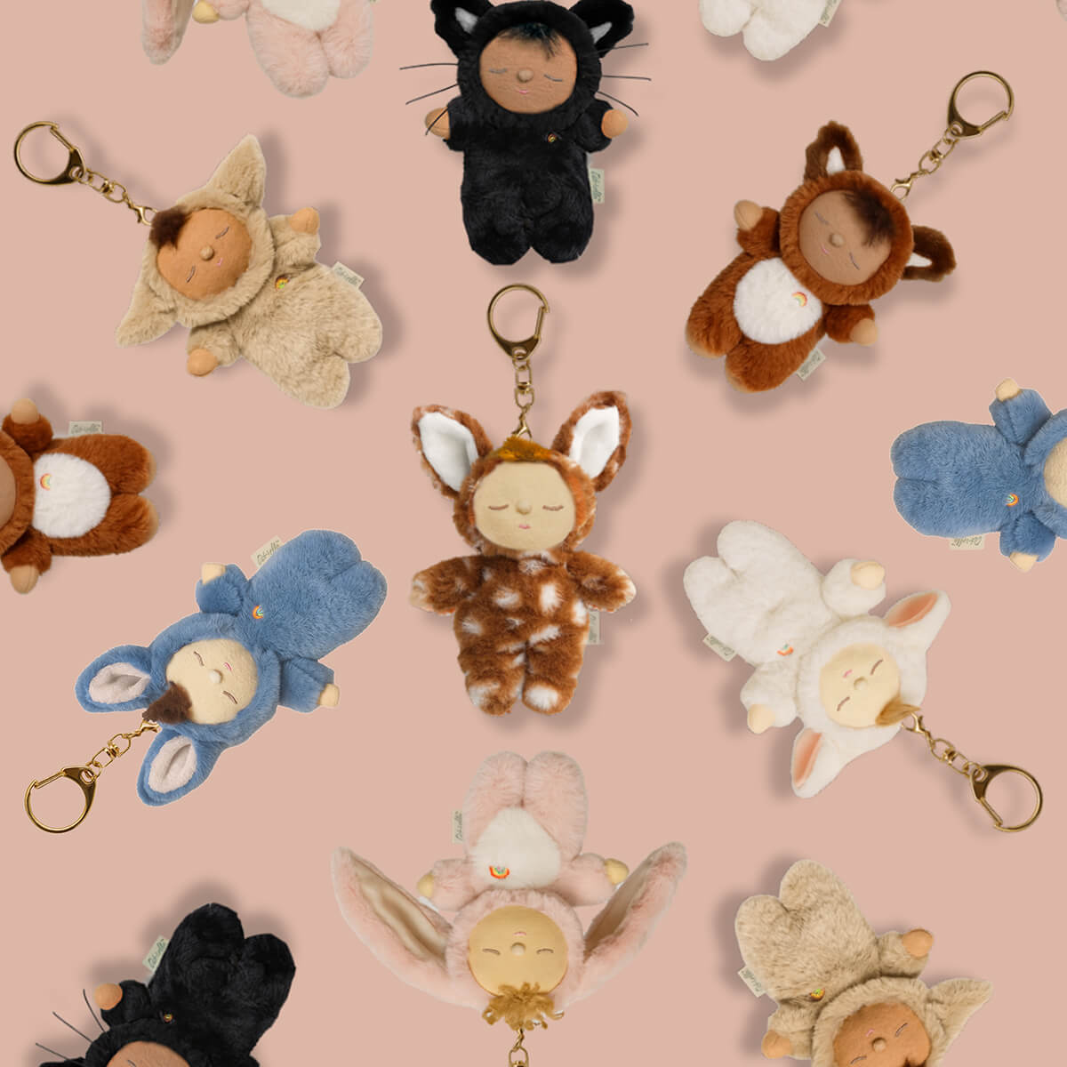 Lala Fawny Cozy Dinkum Bag Charm (Limited Edition) by Olli Ella