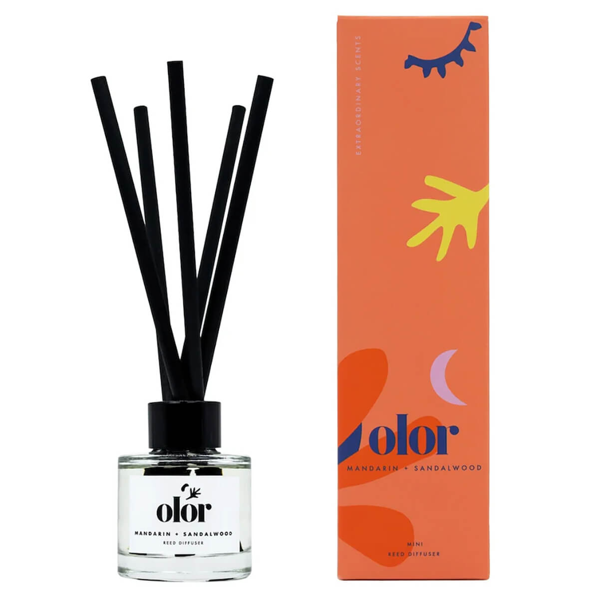Mandarin Reed Diffuser Mandarin & Sandalwood Reed Diffuser by Olor – Junior Edition