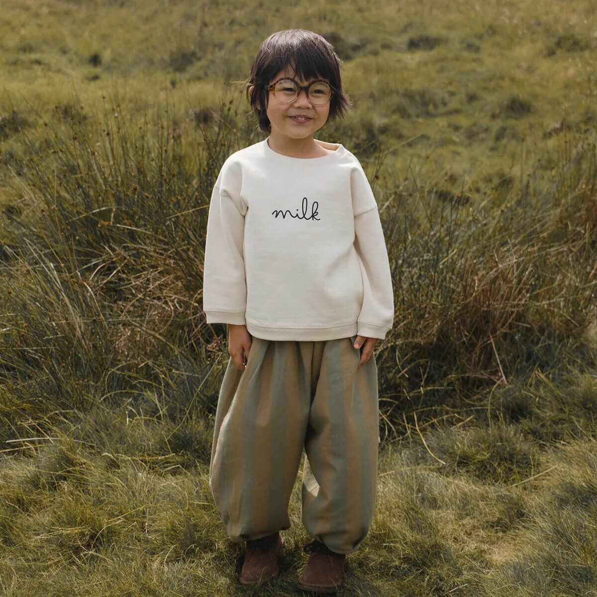 Undyed Milk Sweatshirt | Organic Zoo | Junior Edition