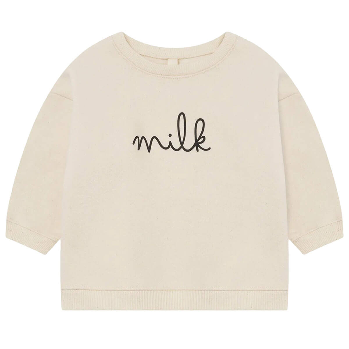 Undyed Milk Sweatshirt | Organic Zoo | Junior Edition