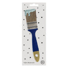 Paint Brush Fabric Bookmark in Blue by Petra Boase