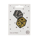 Dice Iron On Patch by Petra Boase