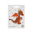 Dragon Iron On Patch by Petra Boase