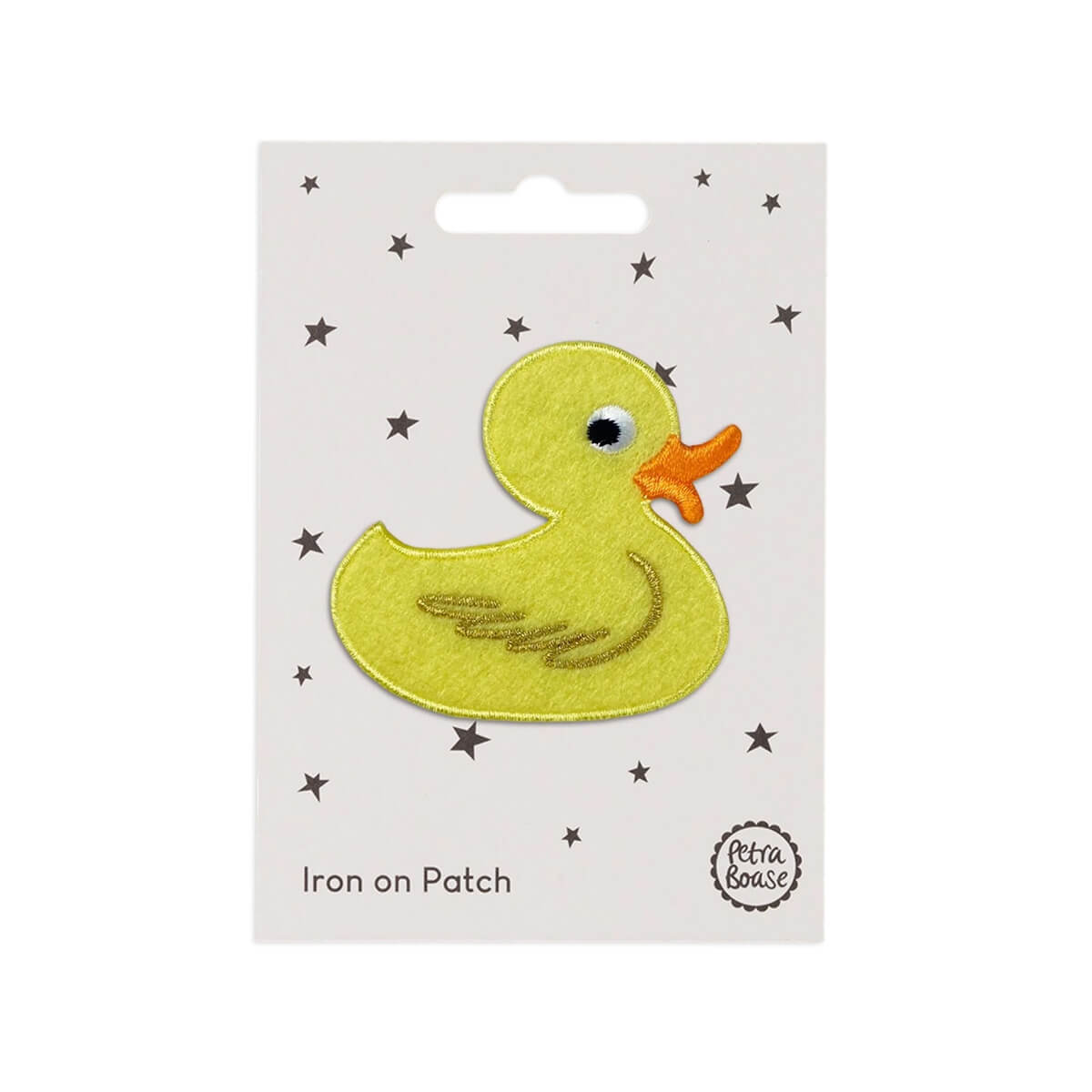 Duck Iron On Patch by Petra Boase