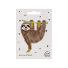 Sloth Iron On Patch by Petra Boase