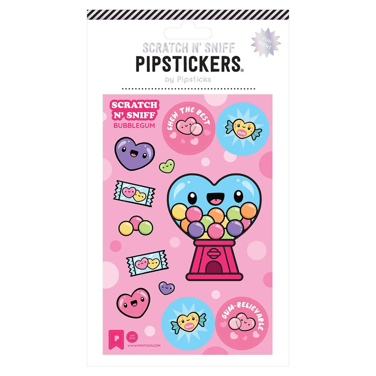 Gum-Believable Scratch 'n Sniff Stickers by Pipsticks – Junior Edition