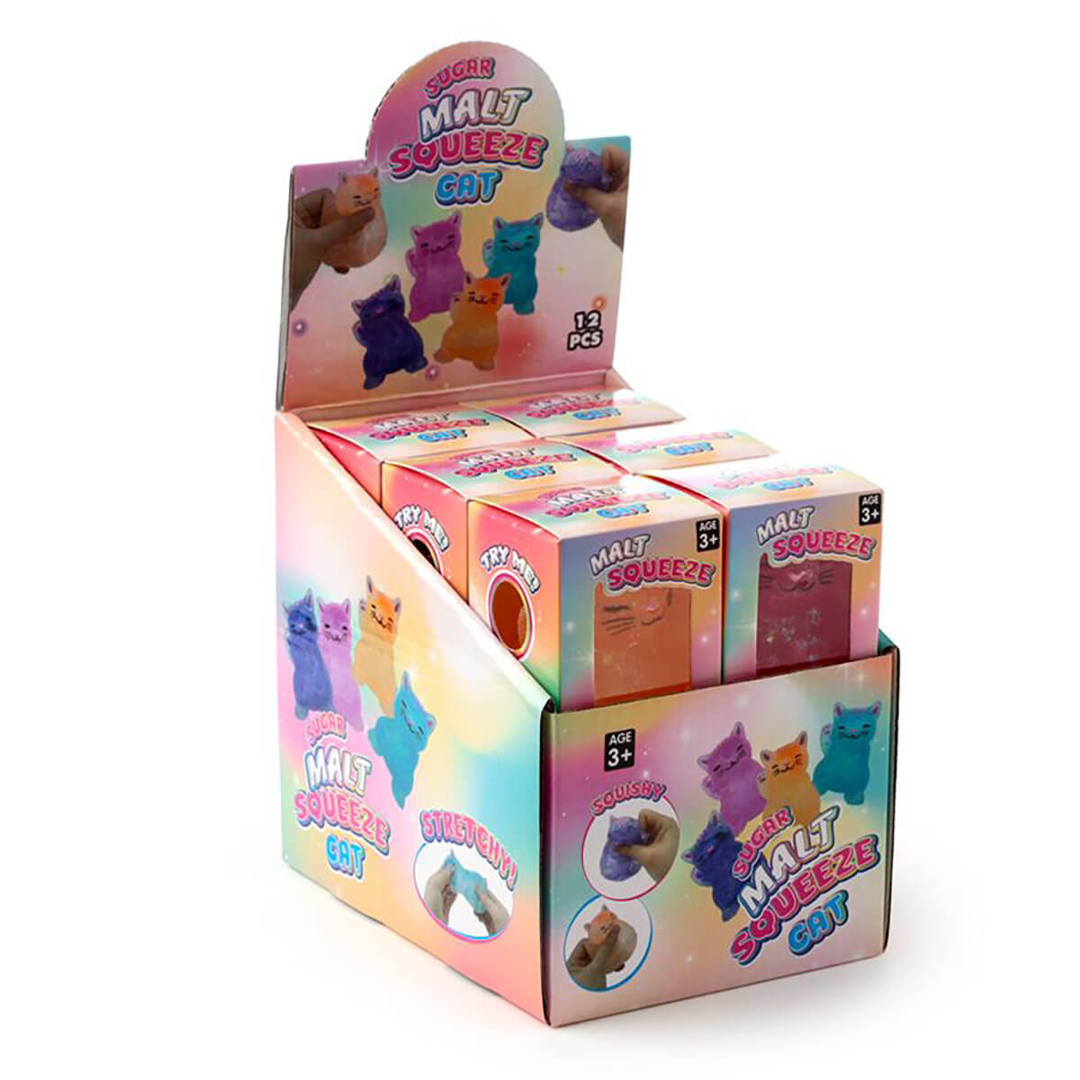 Maltose Squeezy Cat Stress Toy by Puckator