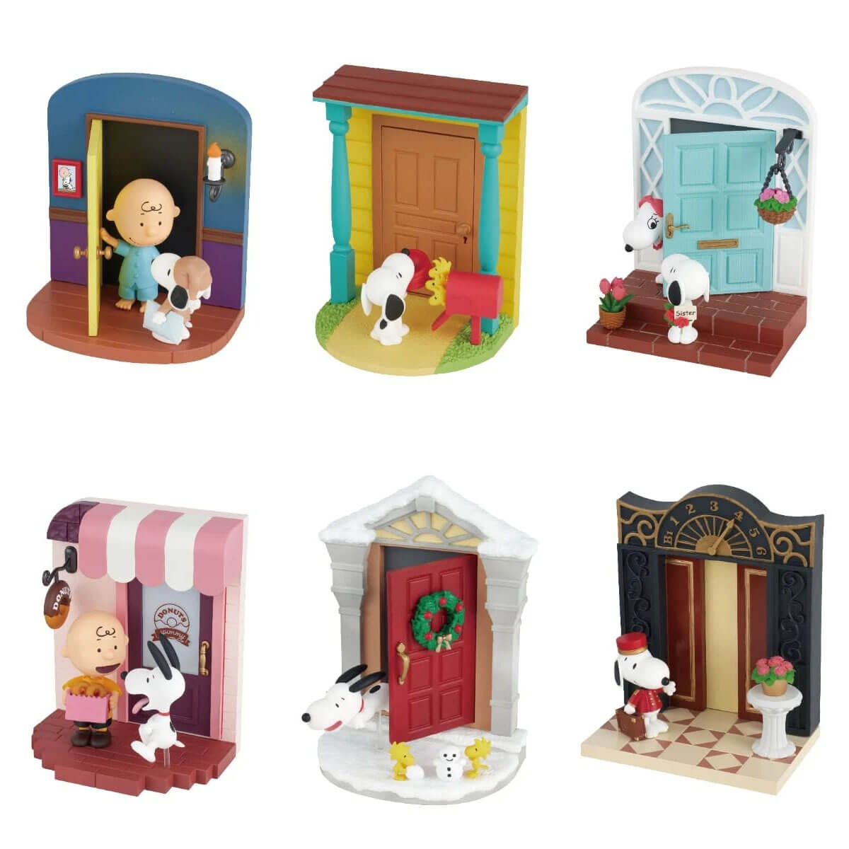 Snoopy's Door Story Blind Box by Re-Ment Japan