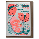Birthday Bugs Greetings Card by Rebecca Buchanan