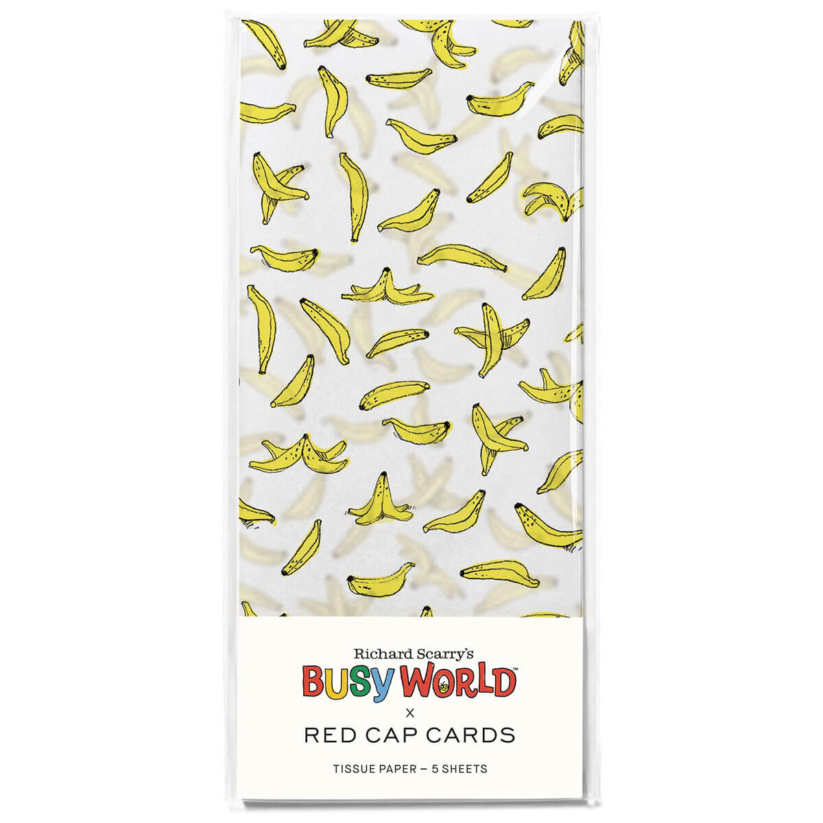 Bananas Gorilla Tissue Paper by Red Cap Cards