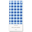 Blue Gingham Tissue Paper by Red Cap Cards
