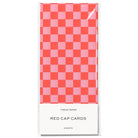 Red and Pink Checkers Tissue Paper by Red Cap Cards