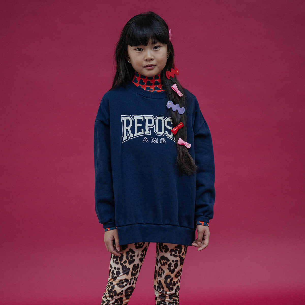 Cozydrop Sweater in Cosmic Navy by Repose AMS - Last Ones In Stock