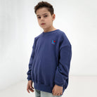 Cozydrop Sweater in Eclipse Blue by Repose AMS