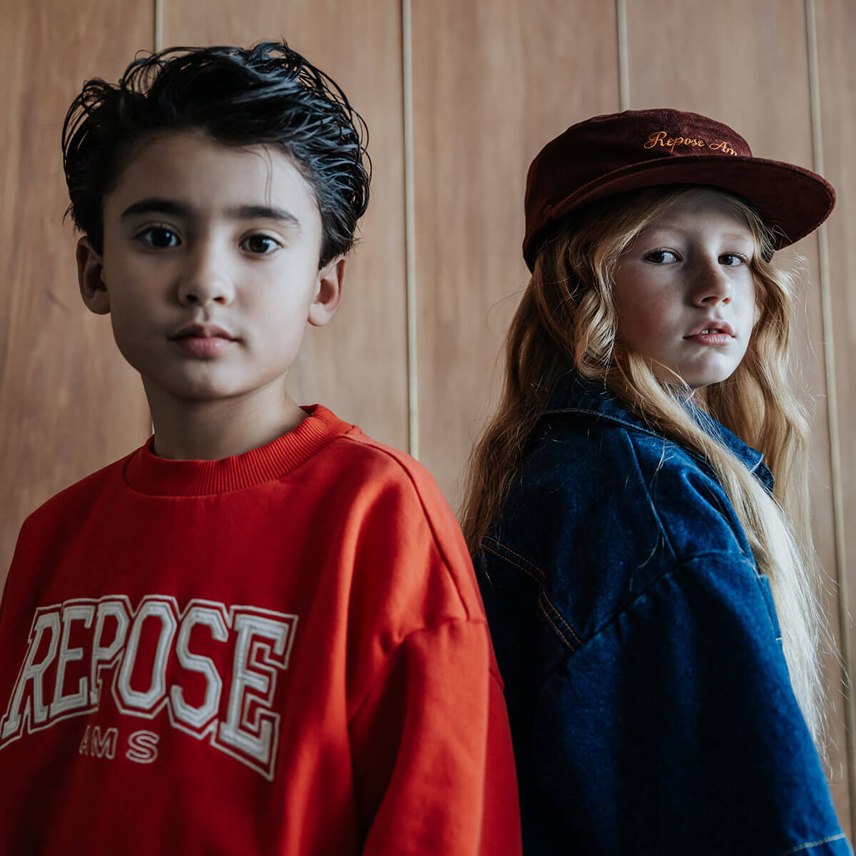 Cozydrop Sweater in Firecracker Red by Repose AMS