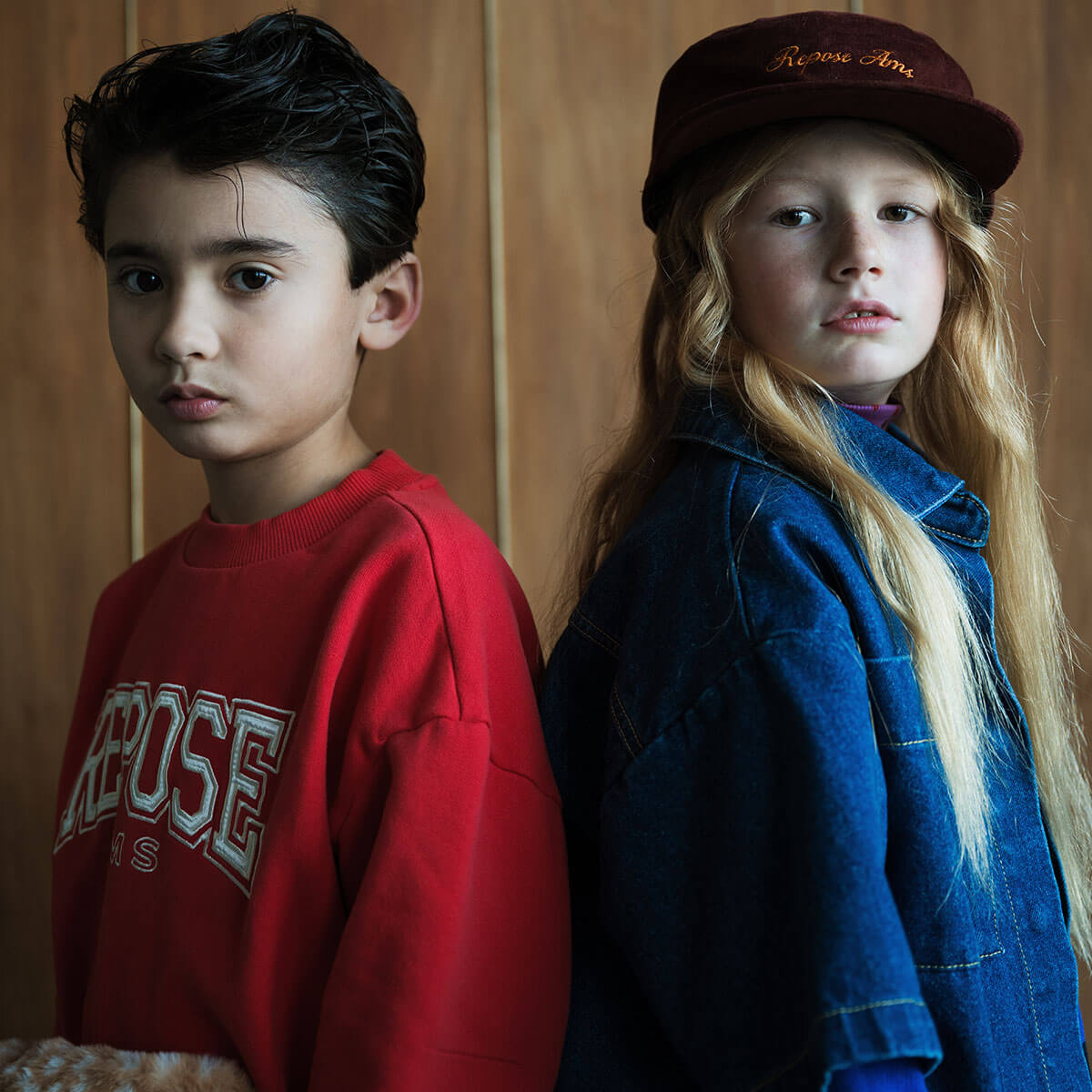 Cozydrop Sweater in Firecracker Red by Repose AMS