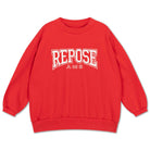 Cozydrop Sweater in Firecracker Red by Repose AMS