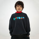 Cozydrop Sweater in Moonless Night Black by Repose AMS