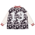 Soccer Tee in Liquid Marble Colour Block by Repose AMS