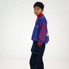 Sports Jersey in Orchid Pop Colour Block by Repose AMS