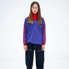 Sports Jersey in Orchid Pop Colour Block by Repose AMS