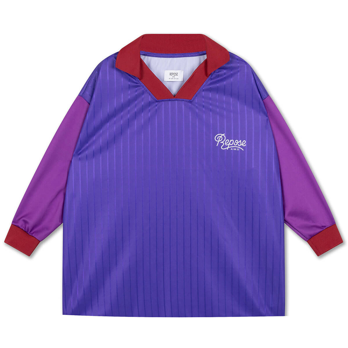 Sports Jersey in Orchid Pop Colour Block by Repose AMS