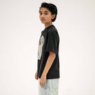 Tee Shirt in Moonless Night Black by Repose AMS