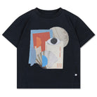 Tee Shirt in Moonless Night Black by Repose AMS