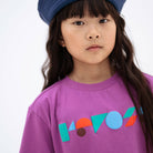 Tee Shirt in Purple Orchid by Repose AMS