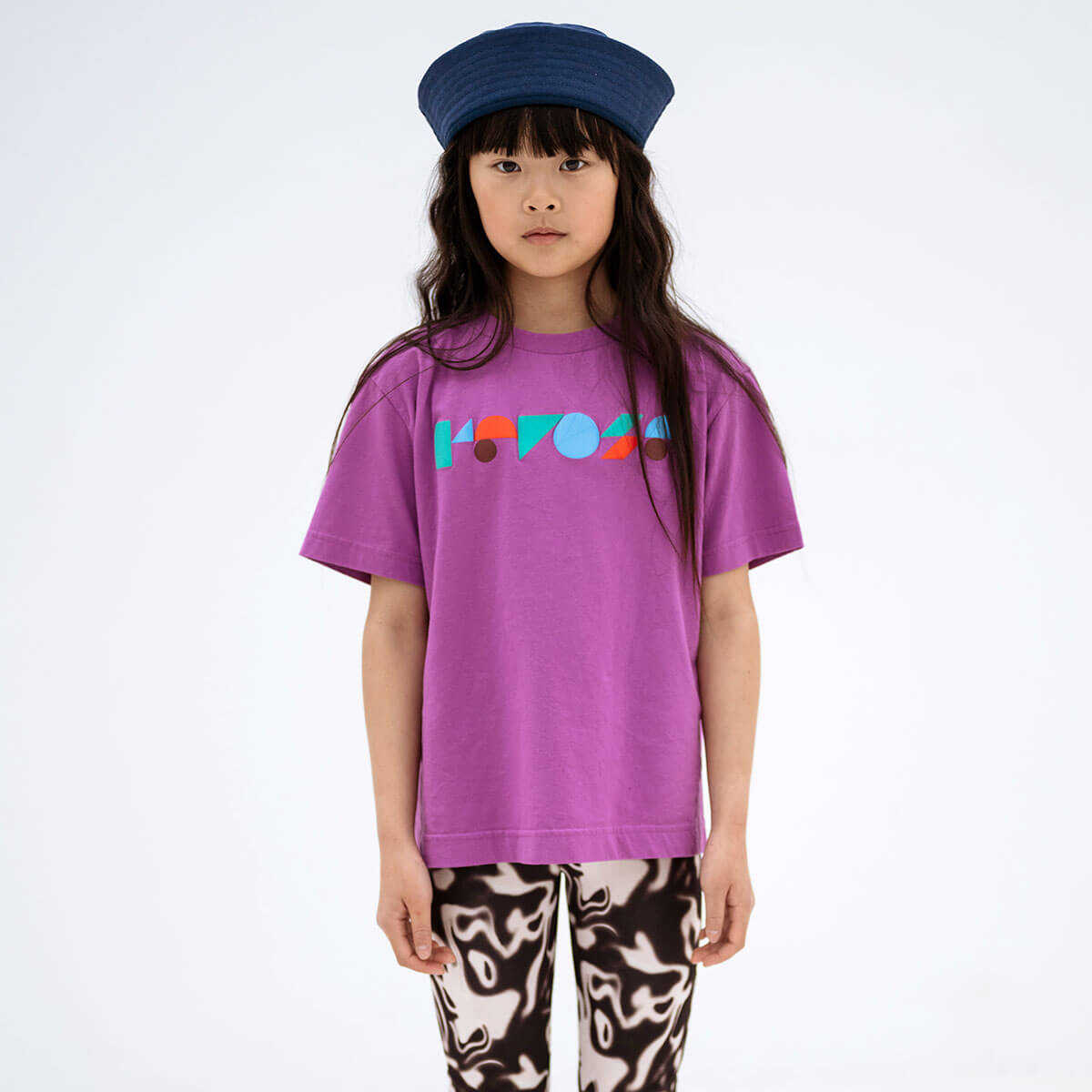 Tee Shirt in Purple Orchid by Repose AMS