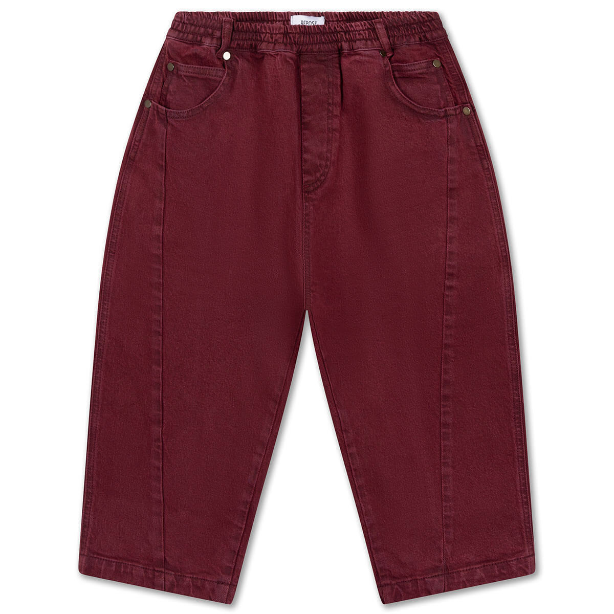 Wide Pant in Ash Plum by Repose AMS