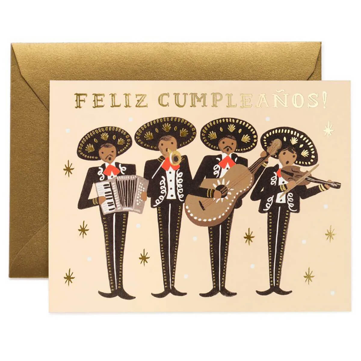 Mariachi Birthday Greetings Card By Rifle Paper Co. – Junior Edition