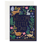 Woodland Welcome New Baby Greetings Card By Rifle Paper Co.