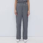 Cep Pants in Black Gingham by Rita Row